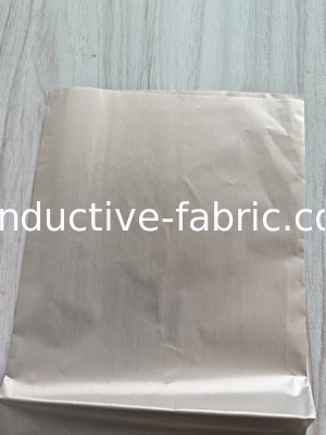 nickel copper coated conductive polyester taffeta fabric 0.03mm/0.05mm