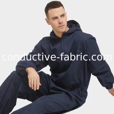 one piece stainless steel emf protection anti radiation faraday clothing