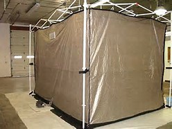 nickel copper conductive fabric for signal-stop tent RFID blocking military tent USA